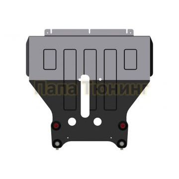 Защита картера и КПП сталь 2,0 мм Шериф для Chery Tiggo 2 2017 -