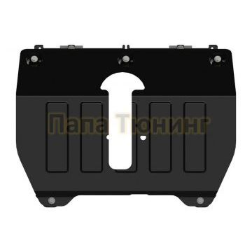 Защита картера и КПП сталь 2,0 мм Шериф для Zotye T 600 2016- Защита картера и КПП сталь 2,0 мм Шериф для Zotye T 600 2016-