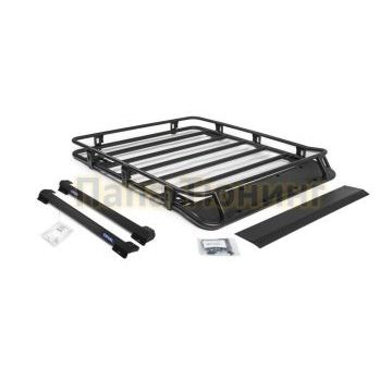 Экспедиционный багажник AL (черный) V-2,0/V-3,0 Rival для Volkswagen Amarok 2010-