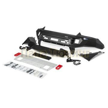 Бампер алюминиевый передний (черный) для Rivaql Isuzu D-MAX 2017-2019