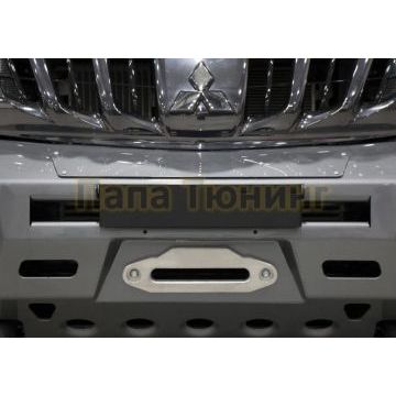 Рамка номерного знака Rival для силового бампера