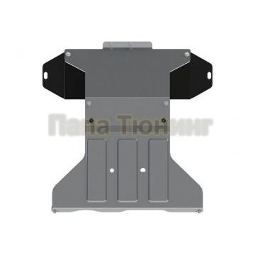 Защита картера алюминий 4 мм Шериф для Lada 4x4 2016 -/Lada 4x4 Urban 2016 - Защита картера алюминий 4 мм Шериф для Lada 4x4 2016 -/Lada 4x4 Urban 2016 -