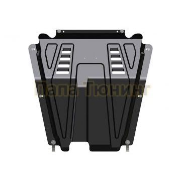 Защита картера и КПП сталь 1,5 мм Шериф для Lada Largus 2011 - Защита картера и КПП сталь 1,5 мм Шериф для Lada Largus 2011 -