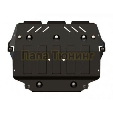 Защита радиатора сталь 2,5 мм Шериф для Kamaz - 53215 2005 -