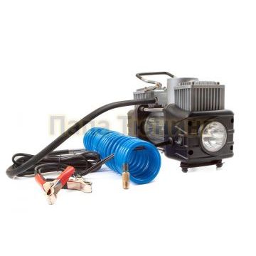 Компрессор автомобильный для накачки шин Arbori производительность 60 л/мин LED LIGHT