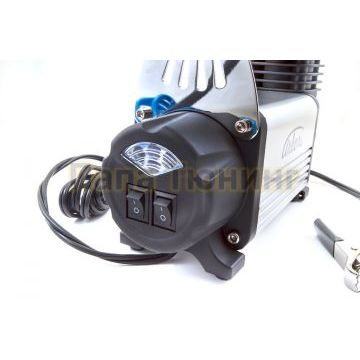 Компрессор автомобильный для накачки шин Arbori производительность 50 л/мин LED LIGHT