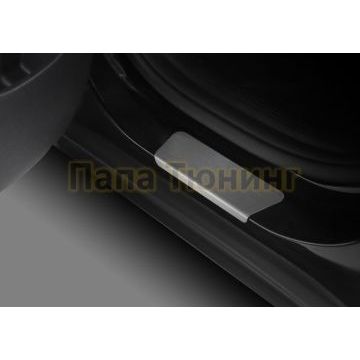 Накладки порогов Rival для Hyundai Creta 2021-