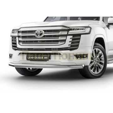 Защита переднего бампера d76 Rival для Toyota Land Cruiser 300 V-3.5; 4.0.2021-