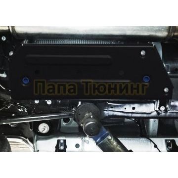 Защита топливного бака Rival сталь 2 мм для Toyota Land Cruiser 300 V-3.5; 4.0.2021-