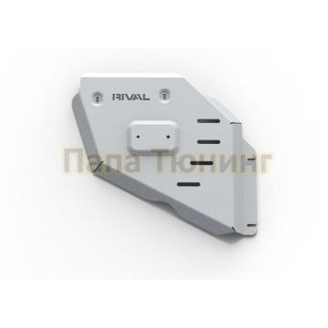 Защита РК алюминий 4 мм RIVAL для Toyota Land Cruiser 300, V - 4.0; 3.5 2021-