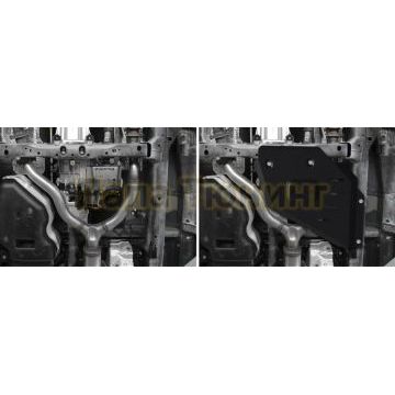 Защита РК АвтоБроня сталь 2мм для Toyota Land Cruiser 300 V-3.5; 4.0.2021-