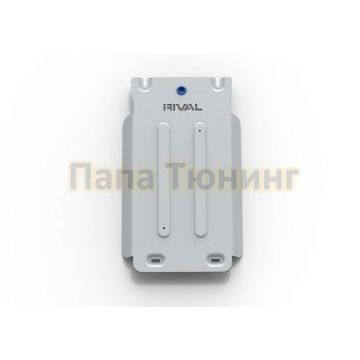 Защита КПП алюминий 4 мм RIVAL для Toyota Land Cruiser 300, V - 4.0; 3.5 2021-