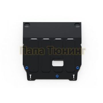 Защита картера Rival сталь 2 мм для Hyundai Creta 1,6: 2,0 передний привод 2021-