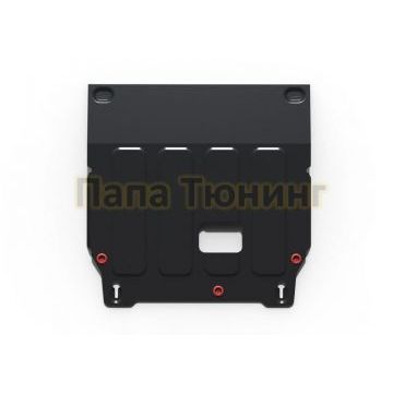 Защита картера АвтоБроня сталь 2 мм для Hyundai Creta 1,6: 2,0 передний привод 2021-