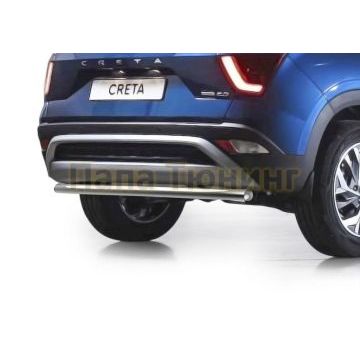 Защита заднего бампера d57 Rival для для Hyundai Creta 2021-