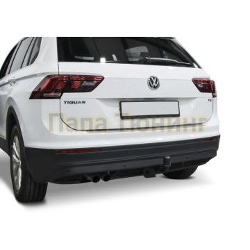 Фаркоп Rival для Skoda Karoq 2020-, Kodiaq 2017-, Volkswagen Tiguan 2016-, Skoda Octavia 2020-, шар A, 2500/75 кг.