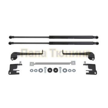 Амортизаторы капота, 2 шт. RIVAL для Lada Niva Travel 2021-