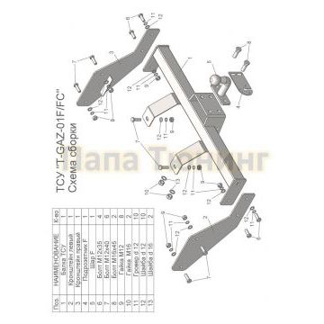 Фаркопы Лидер Плюс (со съемным шаром) для 2705 (без снятия запасного колеса) Фаркопы Лидер Плюс (со съемным шаром) для 2705 (без снятия запасного колеса)