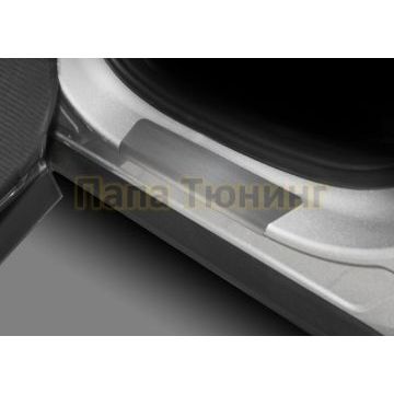 Накладки порогов  (4 шт.) Rival для Hyundai Tucson 2021-