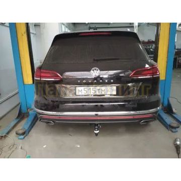 Фаркоп Bozal 3500/140 для Audi Q8 SUV 2018-/Porsche Cayenne III (PO536) SUV 2017-/Volkswagen Touareg (CR) SUV 2018-