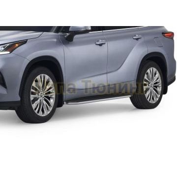 Пороги Rival Premium для Toyota Highlander 2020-