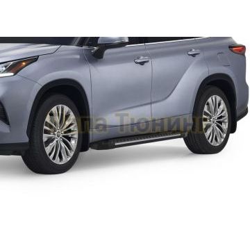 Пороги Rival для Bmw-style V2 Toyota Highlander 2020-