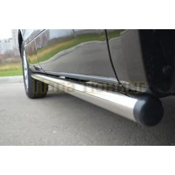 Пороги труба d57 (вариант 2) РусСталь для Suzuki Grand Vitara 5d 2012-2016