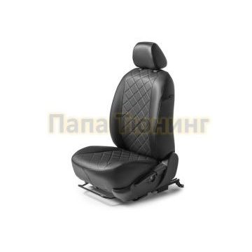 Авточехлы задняя спинка 40/60, рисунок Ромб RIVAL для Lada Xray Cross хэтчбек 2018-