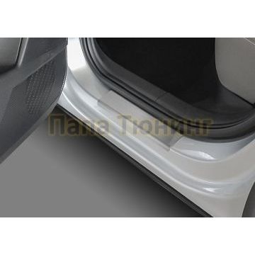 Накладки порогов (4 шт.) Rival для Volkswagen Taos 2021-