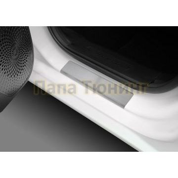 Накладки порогов (4 шт.) Rival для Haval Jolion 2021-