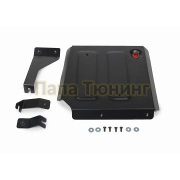 Защита топливного бака сталь АвтоБРОНЯ для Haval Jolion, V - 1.5Т; АКПП; передний привод 2021-