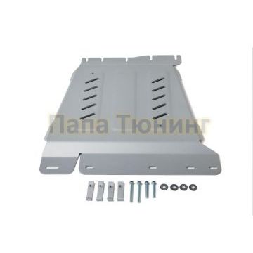 Защита КПП алюминий 4 мм Rival для Nissan Navara, V - 2.5d; 3.0d 2005-2015/алюминий Rival Nissan Pathfinder, V - 2.5d; 3.0d; 4.0 2005-2015