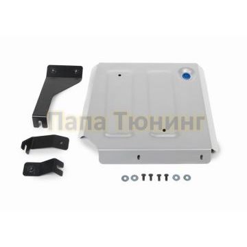 Защита топливного бака алюминий 4 мм RIVAL для Haval Jolion, V - 1.5Т; АКПП; передний привод 2021-