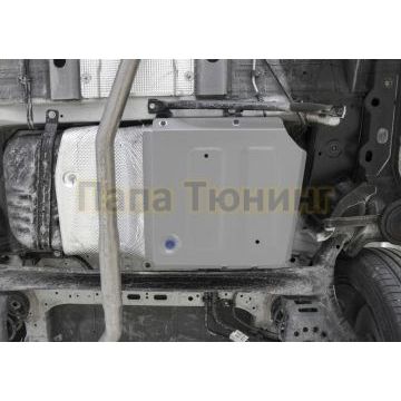 Защита топливного бака алюминий 4 мм RIVAL для Haval Jolion, V - 1.5Т; АКПП; передний привод 2021-