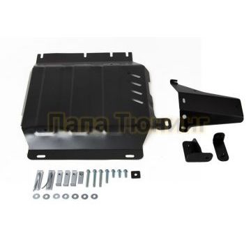 Защита РК сталь Rival для Nissan Navara, V - 2.5d; 3.0d 2005-2015/Nissan Pathfinder, V - 2.5d; 3.0d; 4.0 2005-2015/Mercedes-Benz X-Class, V - 3.0D; полный привод 2018-