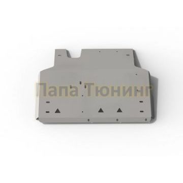 Защита КПП + РК алюминий 6 мм RIVAL для Toyota Land Cruiser 78, V - 4.2 2007-