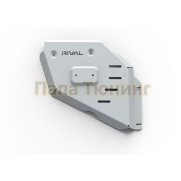 Защита РК алюминий 6 мм RIVAL для Toyota Land Cruiser 300, V - 4.0; 3.5 2021-