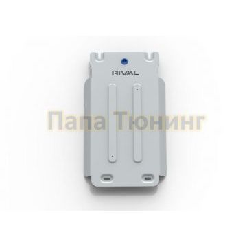 Защита КПП алюминий 6 мм RIVAL для Toyota Land Cruiser 300, V - 4.0; 3.5 2021-