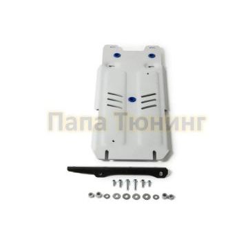 Защита КПП алюминий 6 мм Rival для Toyota Land Cruiser 200, V - 4.5d; 4.7 2007-2021/Lexus LX, V - 4,5d; 5.7 2008-