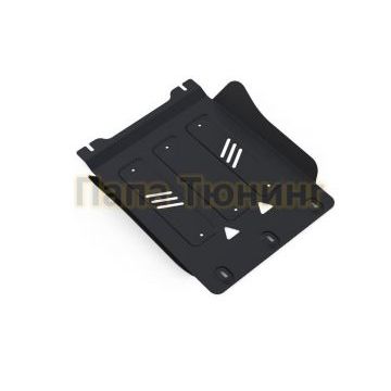 Защита КПП сталь Rival для Mitsubishi L200, V - все 2006-2015/Mitsubishi Pajero Sport, V - все 2008-2016