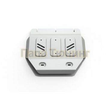 Защита РК алюминий 6 мм Rival для Mitsubishi L200, V - все 2006-2015/Mitsubishi Pajero Sport, V - все 2008-2016