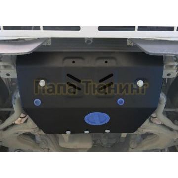 Защита картера сталь Rival для Toyota Land Cruiser 150 Prado, V - 2.7; 3.0d; 4.0; 2.8d; Часть 1 2009-/Lexus GX, V - 4.6; Часть 1 2009-