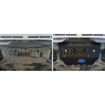 Защита картера сталь Rival для Toyota Land Cruiser 150 Prado, V - 2.7; 3.0d; 4.0; 2.8d; Часть 1 2009-/Lexus GX, V - 4.6; Часть 1 2009-