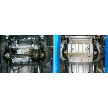 Защита картера алюминий 6 мм RIVAL для Fiat Fullback, V - 2.4d 2016-/Mitsubishi L200, V - 2.4d; 2,4d H.P. 2018-Mitsubishi L200, V - 2.4d; 2,4d H.P. 2015-2018/Mitsubishi Pajero Sport, V - 3.0; 2.4d 2016-