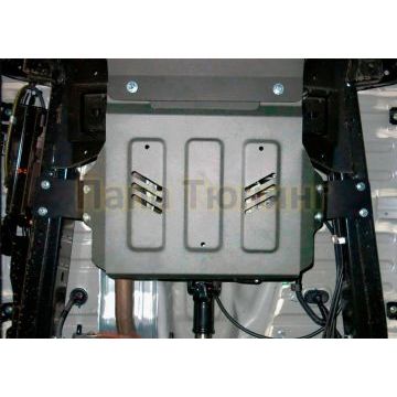 Защита РК алюминий 6 мм RIVAL для Fiat Fullback, V - 2.4d 2016-/Mitsubishi L200, V - 2.4d; 2,4d H.P. 2018-/Mitsubishi L200, V - 2.4d; 2,4d H.P. 2015-2018/Mitsubishi Pajero Sport, V - 3.0; 2.4d 2016-