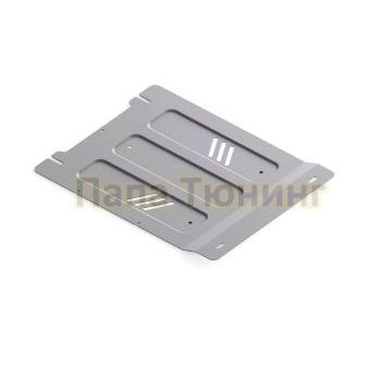 Защита КПП алюминий 6 мм Rival для Fiat Fullback, V - 2.4d 2016-/Mitsubishi L200, V - 2.4d; 2,4d H.P. 2015-/Mitsubishi Pajero Sport, V - 3.0; 2.4d 2016-