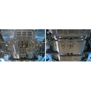 Защита КПП сталь Rival для Toyota Fortuner, V - 2.8d; 2.7; полный привод 2017-/Toyota Hilux, V - 2.4d; 2.8d; полный привод 2015-