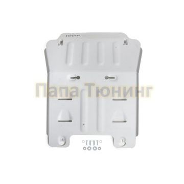 Защита радиатора + картера алюминий 6 мм RIVAL для Isuzu D-Max, V - 2.0D, 3.0D 2021-