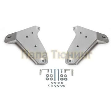 Защита топливного бака алюминий 6 мм Rival для Volkswagen Amarok, V - 2.0d 2010-2019