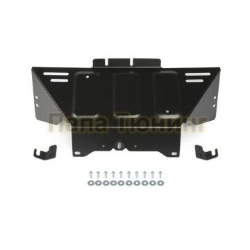 Защита картера сталь Rival для Lada 4х4, V - все; 1977-2021/Lada Niva legend, V - все; 2021-